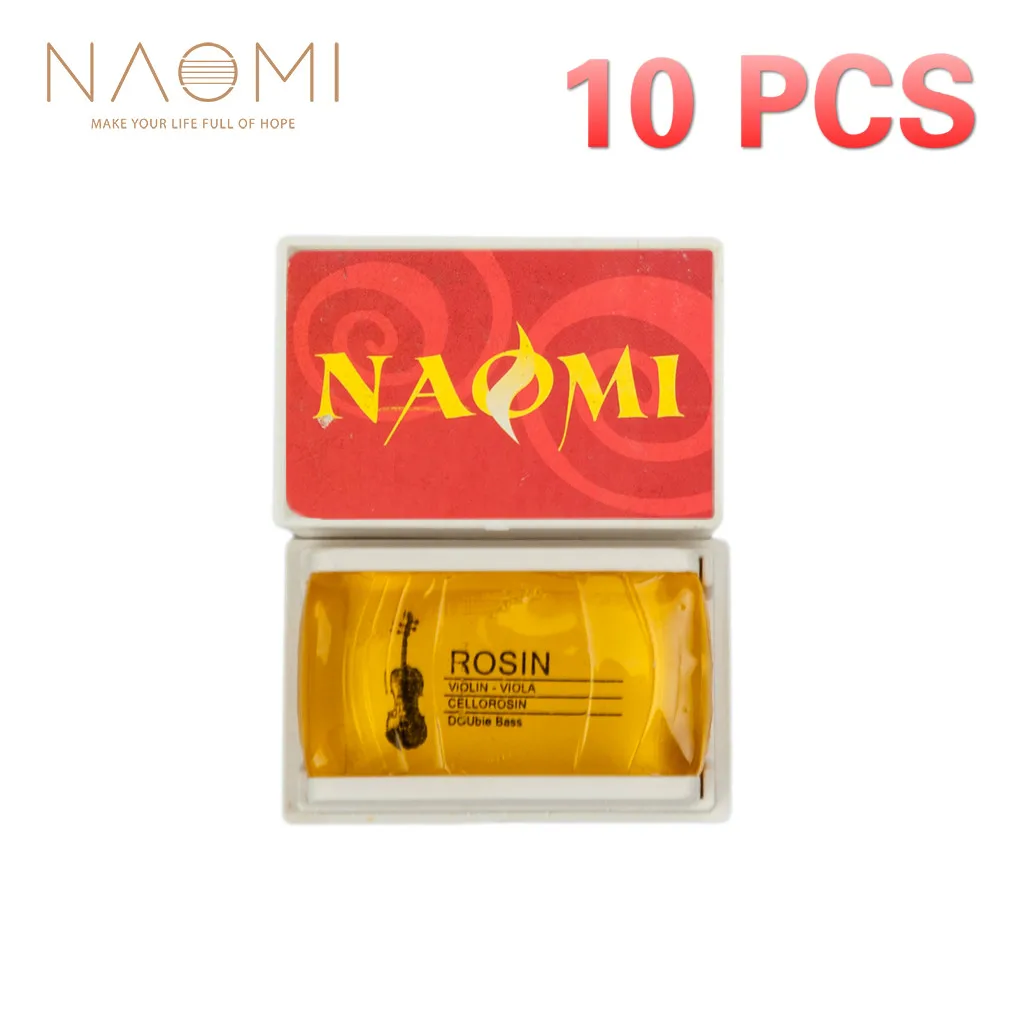 

NAOMI 10PCS Rosin For Violin Viola Cello Bows Violin Tool String Instruments Accessory Violin Parts Accessories New