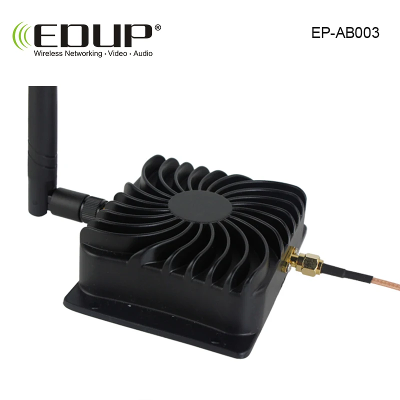 

EDUP Wireless WiFi Power Booster 2.4GHz 8W WiFi Signal Amplifier for Wi-Fi Adapter Router camera model airplane remote control