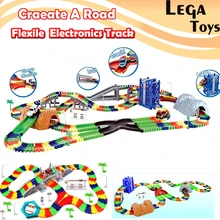 City Bridge Deluxe Flex Race Track Create A Road OVER 192 288 Pcs Flexible font b