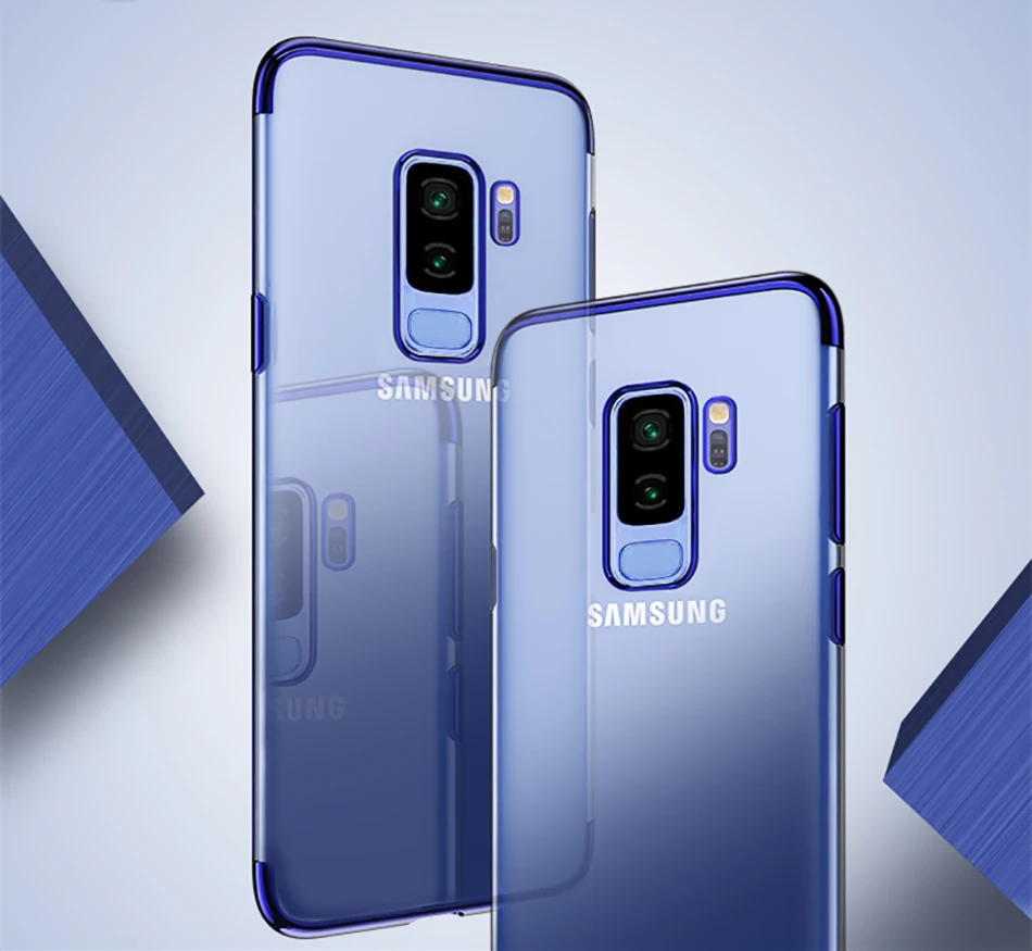 Мягкий силиконовый чехол для samsung S8 S9 S7 S6 Edge Plus Note 9 8 S10 плюс S10 Lite прозрачная крышка на Galaxy A5 A8 A6 A7