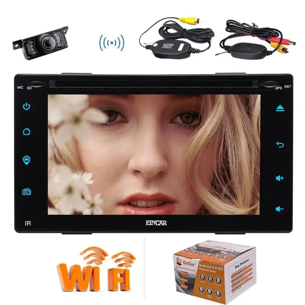 

Quad Core autoradio 2 din android 6.0 radio gps navigation car dvd player 2din steering wheel Rear View Camera WIFI TV (Option)