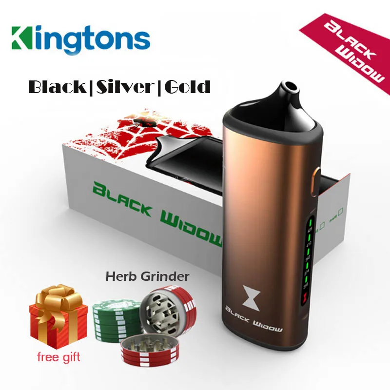 

Electronic Vaporizers Black Widow 2200mAh Electronic Cigarette Dry Herb Vaporizer Herb Vapor Max Smoking 510 Herbal Vaporizer