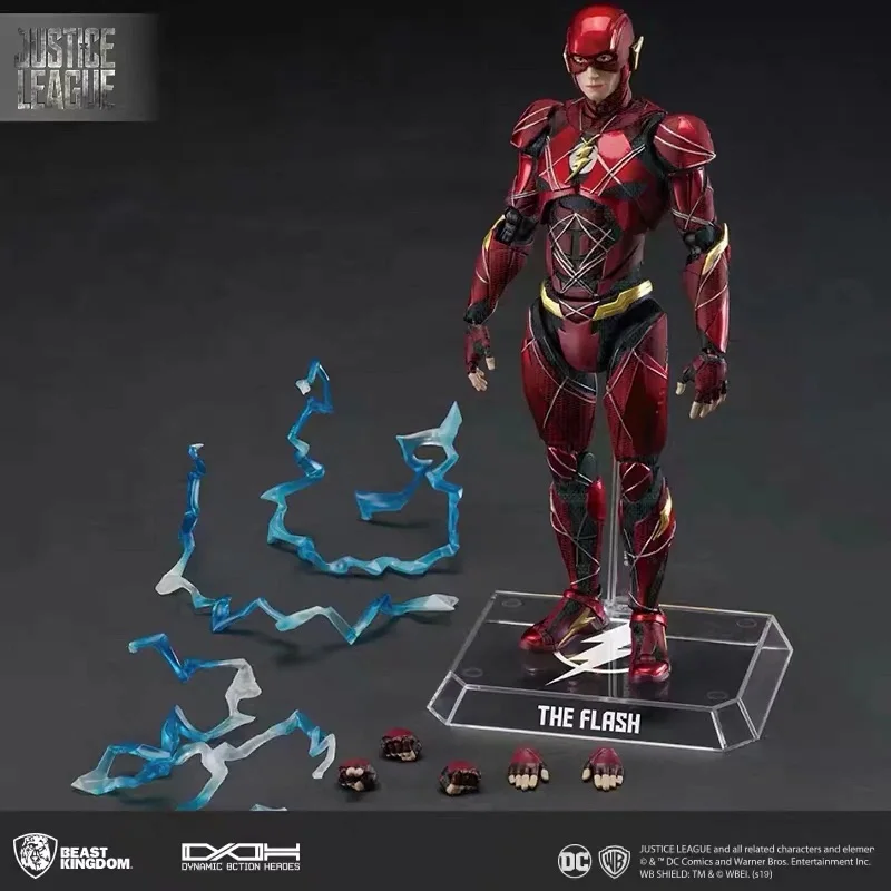 

BK DC Justice League Dah-006 dynamic Action the flash Moveable Action Figure Figma