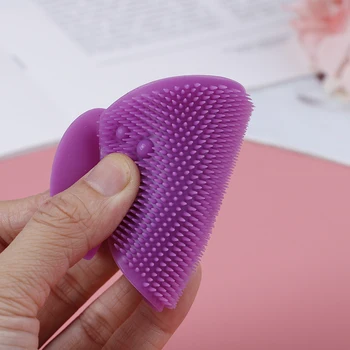 

1Pcs New Wash Pad Face Exfoliating Blackhead Facial Cleansing Silicone Brush Tool Face Skin Care Tool