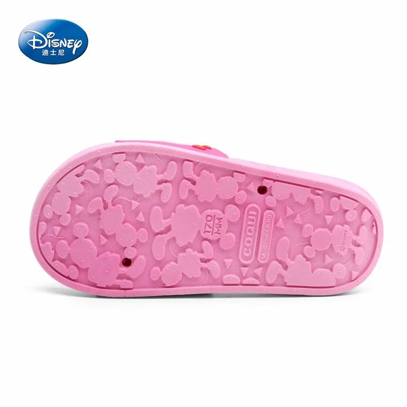 Летние шлепанцы Disney мультяшный рисунок сандалии и тапочки Нескользящие
