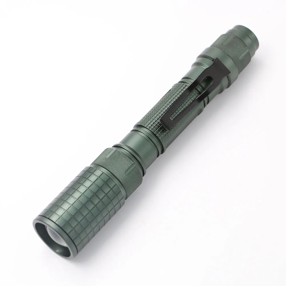 

High Bright 1200 Lumens Multifunctional 5-Modes Penlight Pen Clip Flashlight Zoom-lens Pocket Doctor's Work Light Work Torch