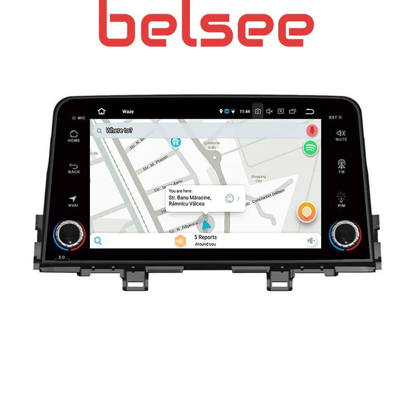 Best Belsee 8" for Kia Morning Picanto Android 8.0 Autoradio Bluetooth GPS Car Radio Stereo Octa Core 4GB PX5 Support Split Screen 4