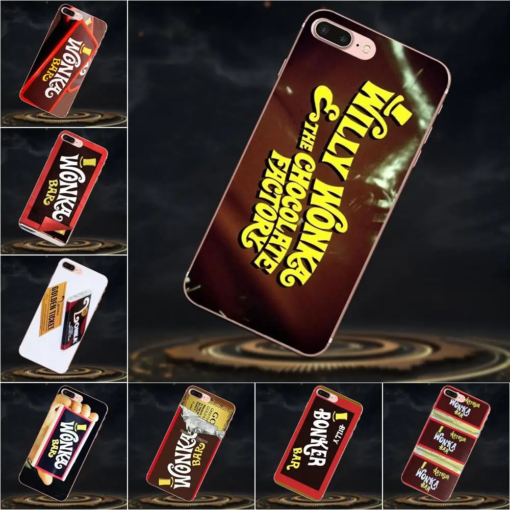 Мягкие чехлы для Xiaomi Redmi Note 2 3 3S 4 4A 4X 5 5A 6 6A Pro Plus 2019 Willy Wonka Bar с золотым