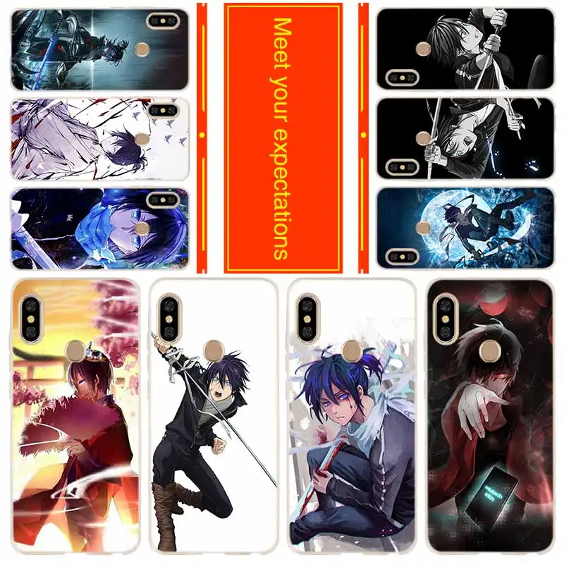 

Phone for Xiaomi Redmi go 7 6a 5a 5plus 4a 4x 3s Note 7 6 5 4 3 5a K20 pro Cover Case Yato Noragami Art