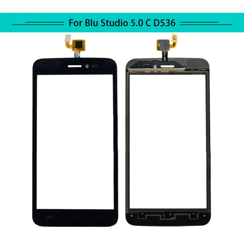 DoubleU 5 шт. сенсорная панель для BLU Studio 0 C D536 сенсорный экран стекло дигитайзер