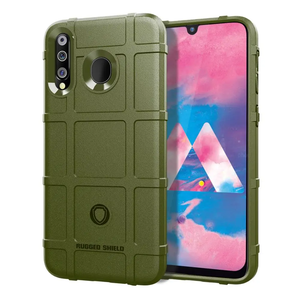 For Samsung Galaxy M30 M20 M10 Case Premium Soft Silicone TPU Shockproof Rugged Shield Mobile Phone Protection Back Cover |