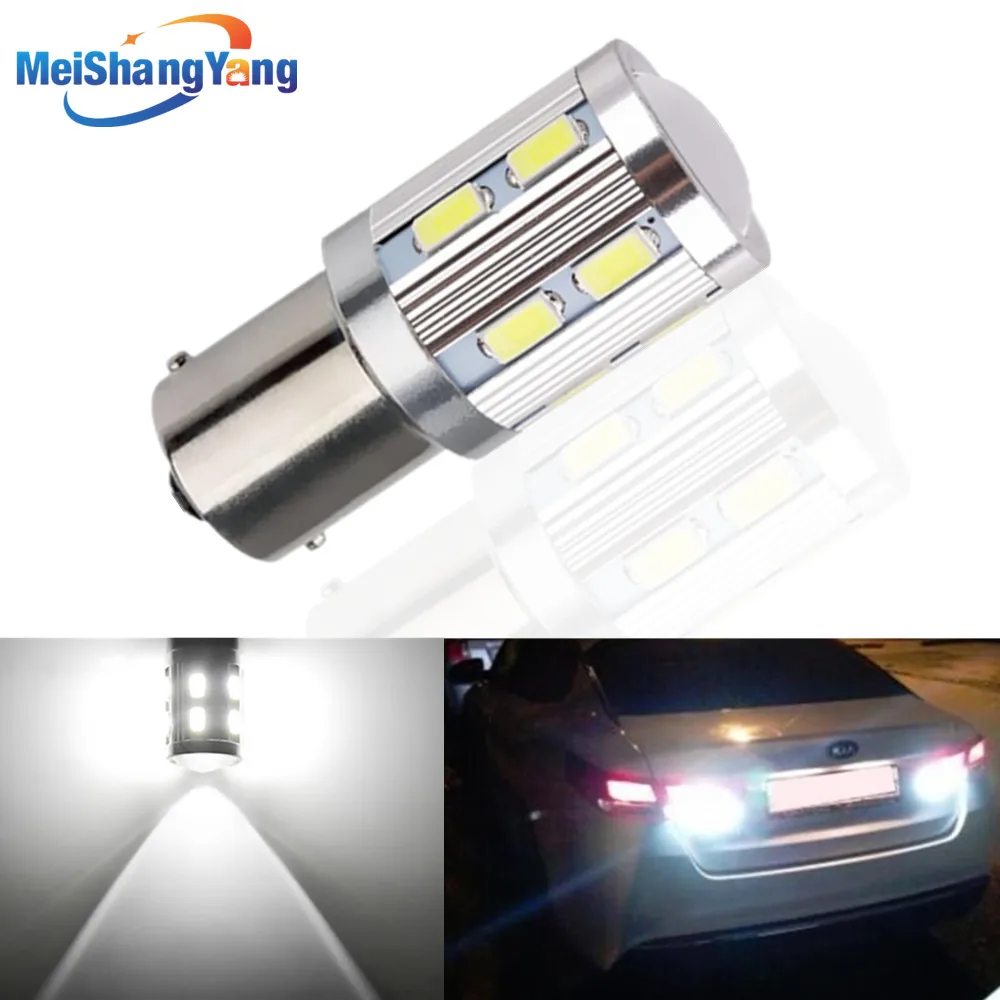 

1156 BA15S/BAU15S 12 SMD Cree chips 5730 py21w/ p21w R5W Car Brake Reverse Lights Fog Lamps Turn Signal Bulb Yellow White Red