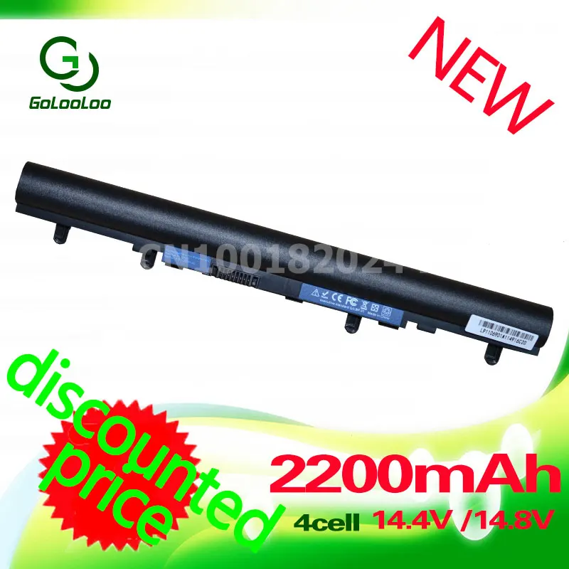 

Golooloo 2200MaH 14.8V Battery for ACER Aspire AL12A32 V5-551 V5-571 V5-571P V5-571PG V5 V5-571G V5-471 V5-471G V5-471P V5-531