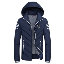Plus Size 8XL COTTON Long Warm Outwear Hooded Softshell Men’s Winter Jacket Man Trench Coat Ultralight Down Parkas 5XL 6XL 7XL
