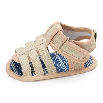 

Summer Baby Girl Boy Casual Sandals Outdoor Pu leather hard sole anti-slip Soft Sole Toddler Fashion Comfortable Shoes