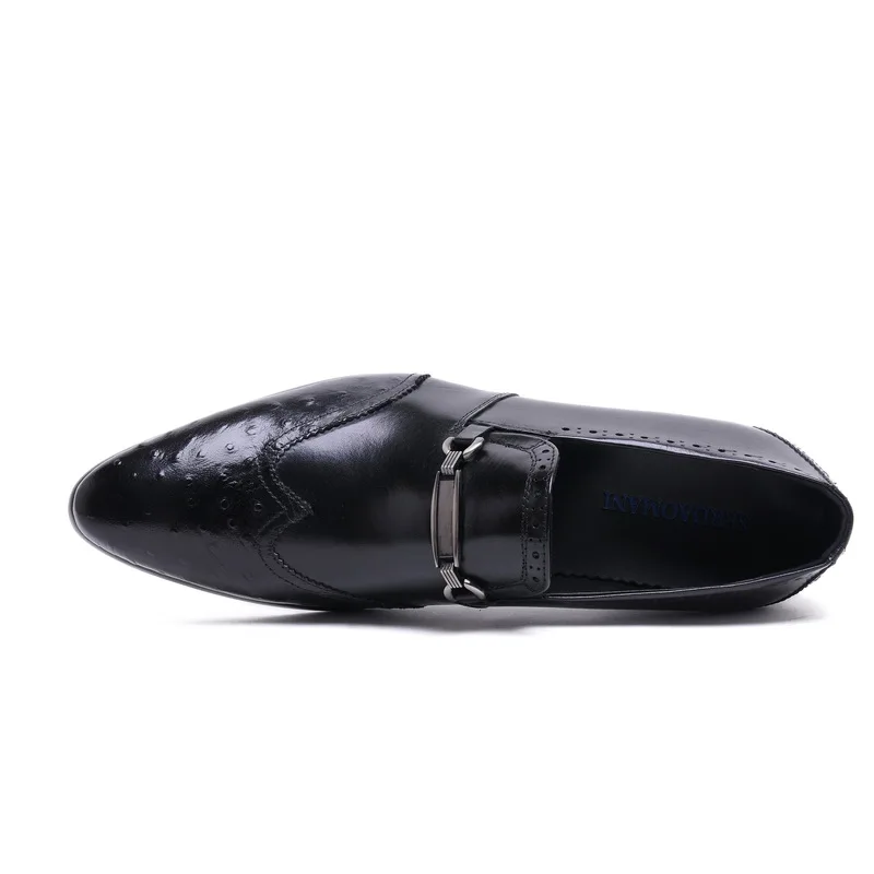 Черные/коричневые мужские лоферы; модельные туфли из натуральной кожи с острым носком; деловые туфли; модные мужские формальные свадебные туфли