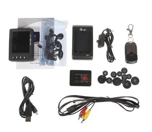 2 5 &quotlcd Angel Eye портативная мини система записи видео Кнопка DVR видеокамера