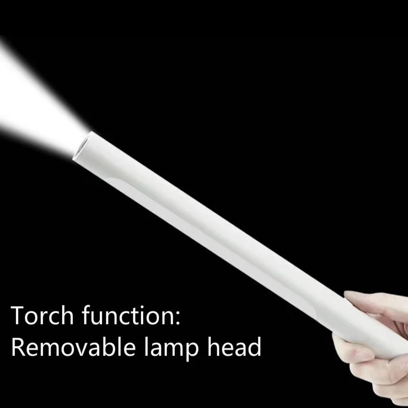 

Wireless Charger LED Lamp Adjustable Rotation Table Lamp Flashlight Touches Control JA55