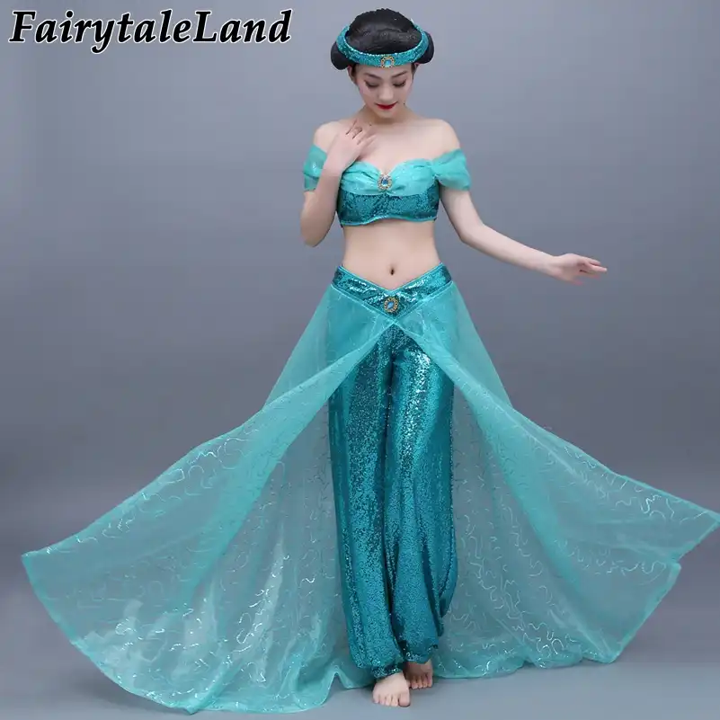 princess jasmine cosplay costume