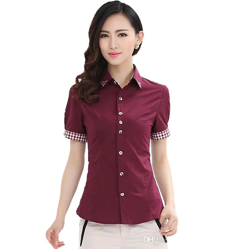 Spring Autumn Women Formal Short Sleeve Lapel Neck Sequins