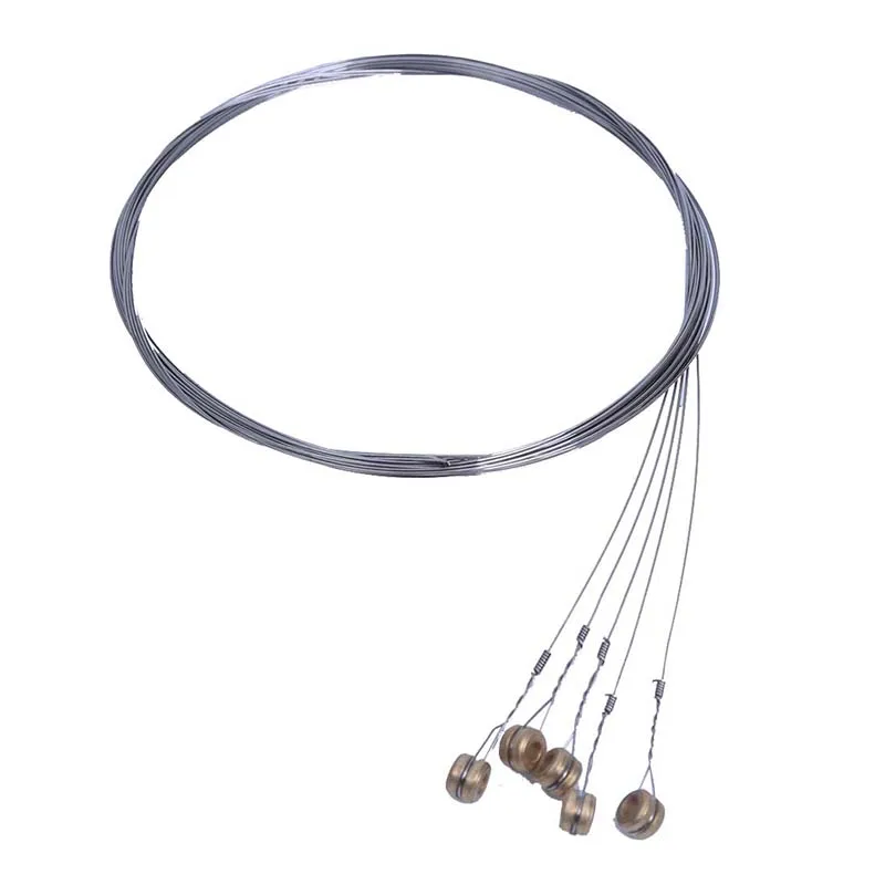 

5 Pcs Silver Tone Steel Strings E-1 for Acoustic Guitar