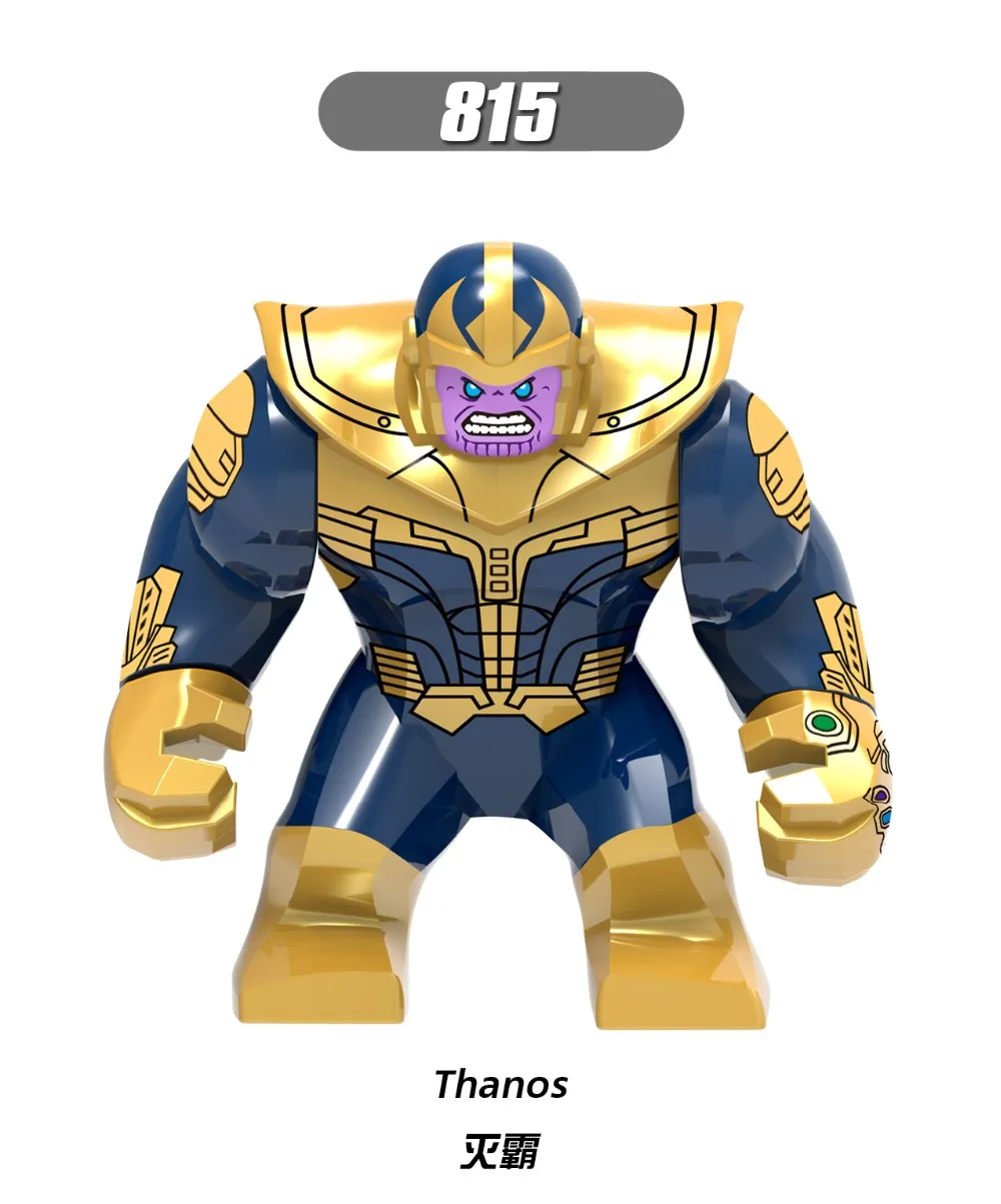 Single Marvel Avengers 3 Infinity War Infinity Gauntlet With Stones Thanos Iron Man Spider Man building