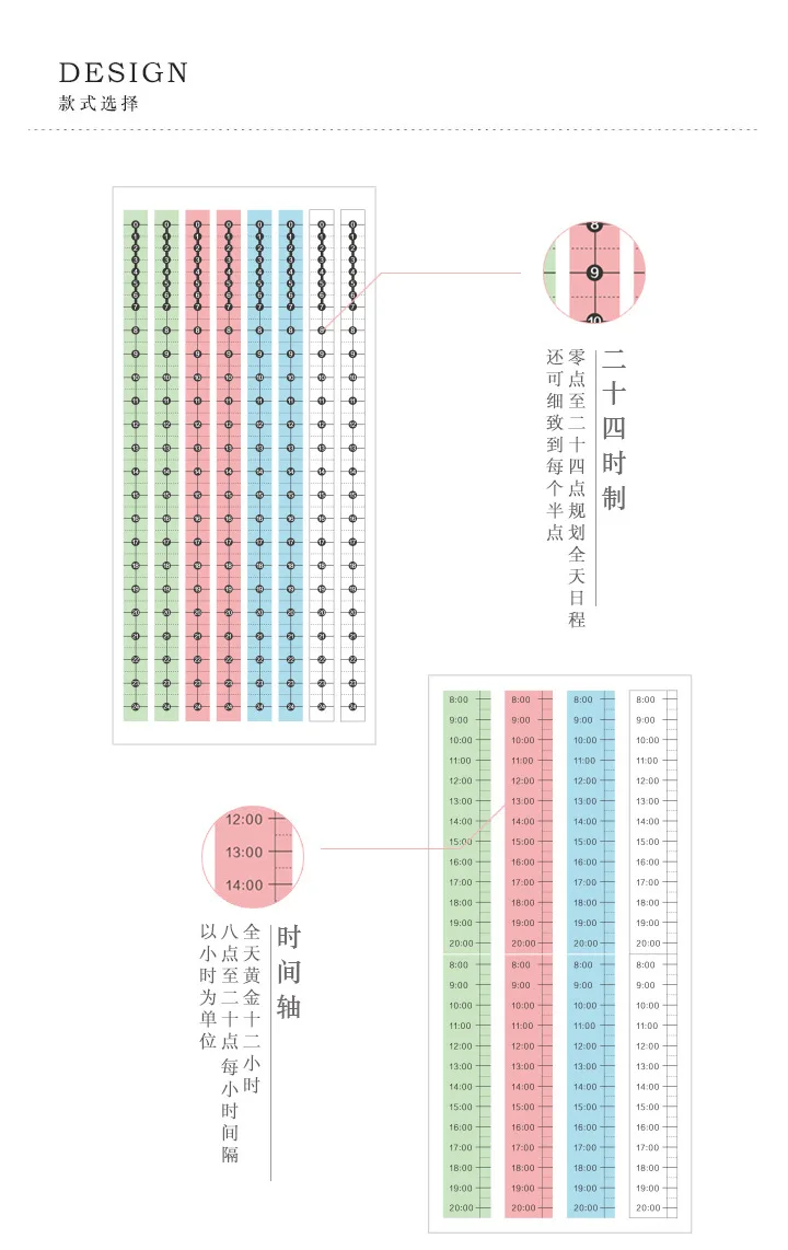 Цветные наклейки в форме пули, дневник, время в неделю, 24 часа, система планировщика, календарные наклейки, аксессуары для скрапбукинга, сделай сам, канцелярские принадлежности