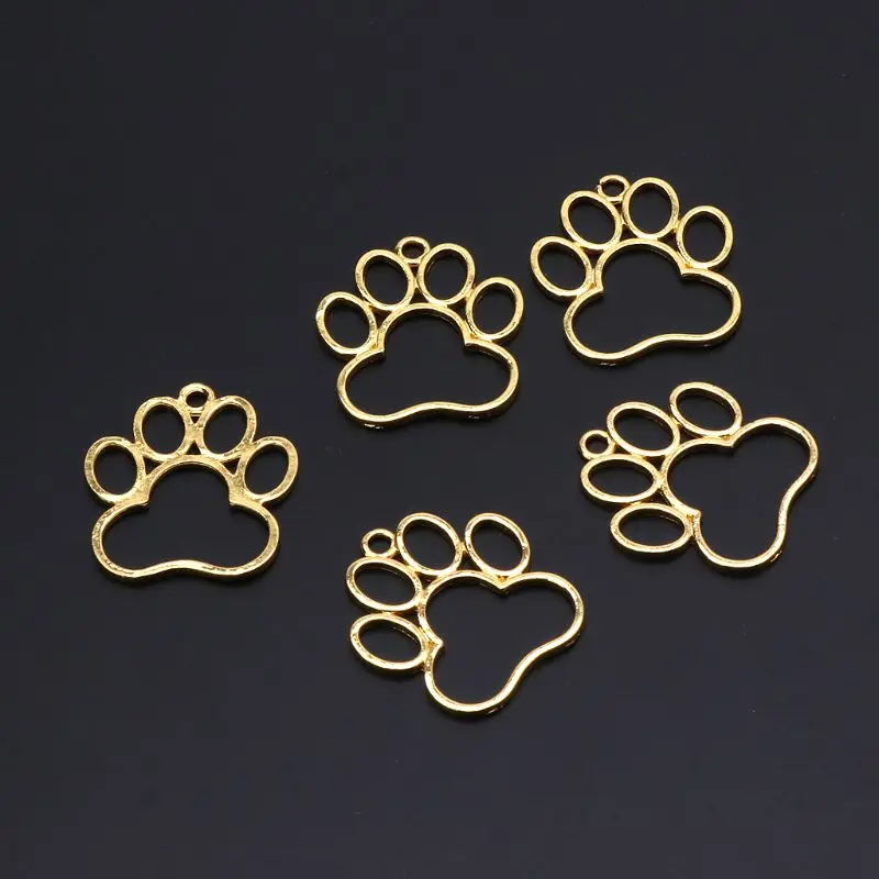 5 шт. подвеска в виде металлической рамы для домашних животных|Ювелирная