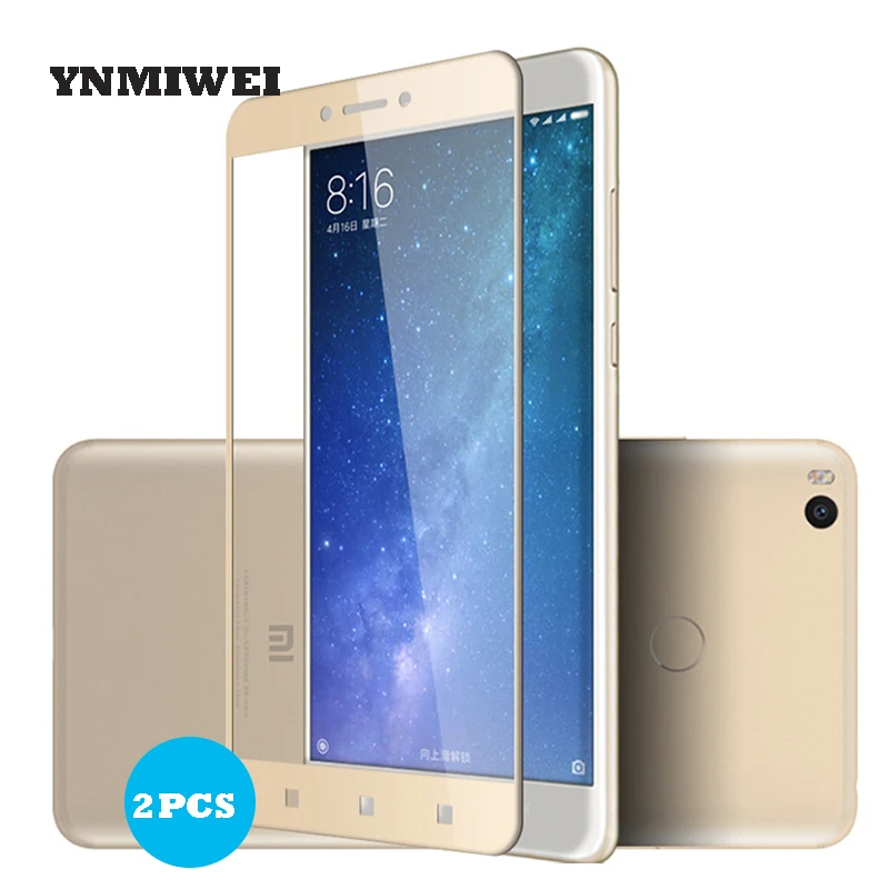For Xiaomi Mi Max 2 6.44 Tempered Glass 9H Screen Protector 2.5D Glass Film Protective Glass Shockproof YNMIWEI 2PCS a-mobile-mi : image For Xiaomi Mi Max 2 6.44 Tempered Glass 9H Screen Protector 2.5D Glass Film Protective Glass Shockproof YNMIWEI 2PCS a-mobile-mi