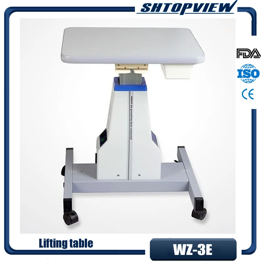 WZ-3E моторизованный подъемный стол для офтальмологических оптометрических инструментов 480*480