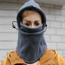 Спорт на открытом воздухе флисовая маска для лица капюшон ветрозащитный средства ухода за кожей Шеи Зима Весна теплые мотоциклетные Велоспорт