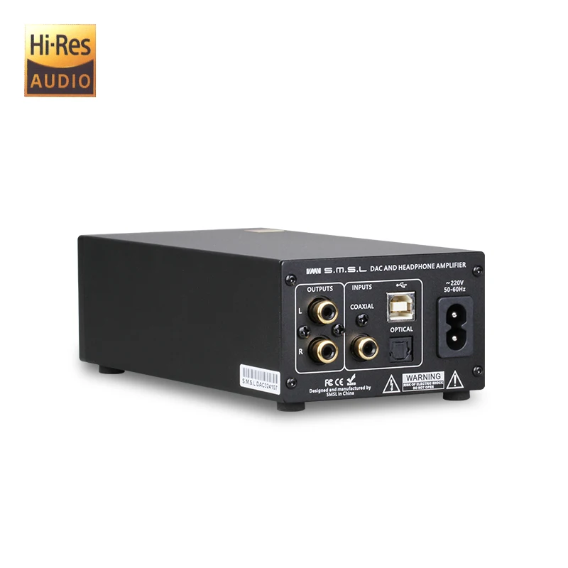 NEW SMSL M7 AK4452 * 2 32Bit/768KHz DSD512 Hifi Audio USB DAC with Headphone Amplifier XMOS LM4562 TPA120A2