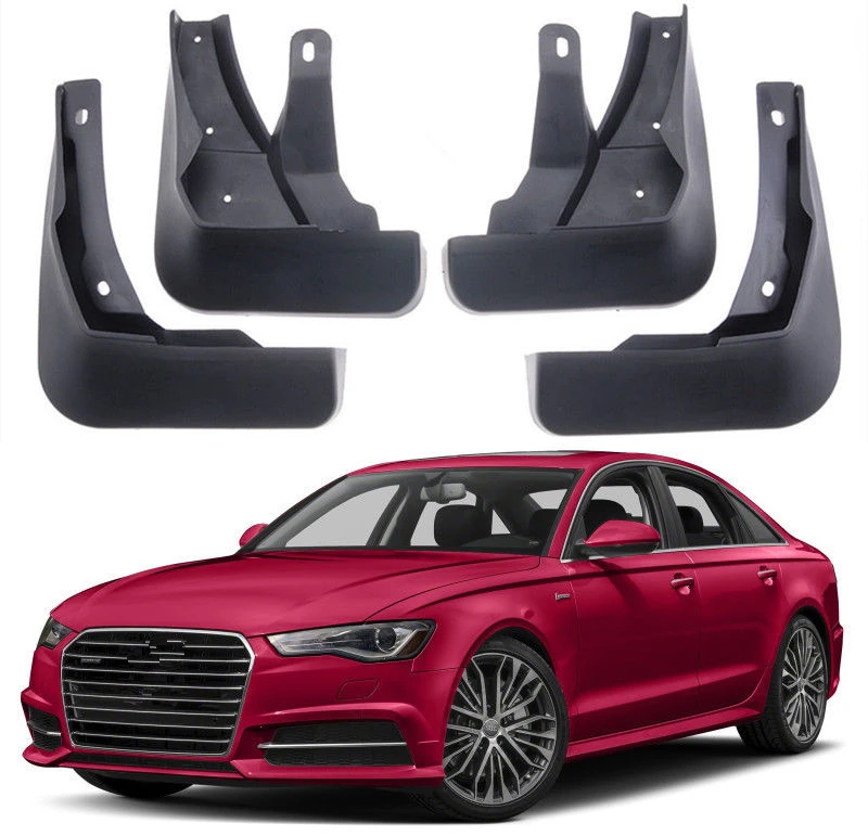 Авто Брызговики щитки подходят для 2016 2018 Audi A6 (C7) седан крыло 4