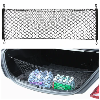 

Car Trunk Rear Storage Cargo Luggage Nylon Elastic Mesh For BMW E46 E39 E60 E36 E90 F30 F10 X5 E53 E70 E30 E34 AUDI A3 A4 B6 B8