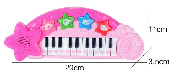 

Infants Keyboard Music Early Childhood Educational Male Girl Baby Knock 1 2 3 Year Old Toy Piano Instrument 2021