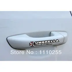 Aliauto 4 x зонтик Corporation Автомобиль дверная ручка стикер и Наклейка для Toyota Форд Chevy Volkswagen Polo Skoda Honda Hyundai kia