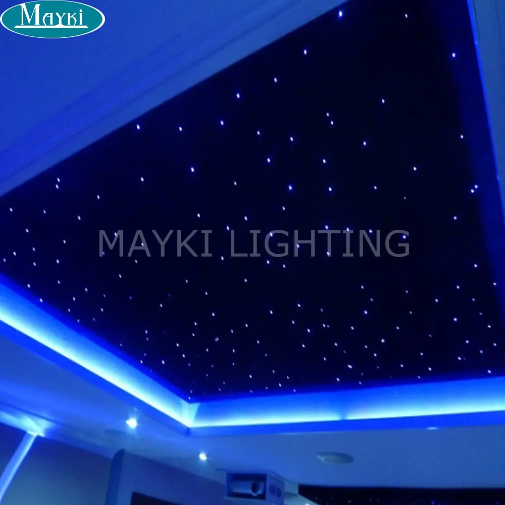 Maykit Diy Rgb Fiber Optic Star Ceiling Kit 0 75mm 200pcs Fibers