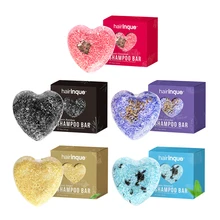 5 шт./компл. шампунь кусковое мыло H02 холодной обработки чистый и органические без химических веществ консервирующих веществ сплошной набор по уходу за волосами