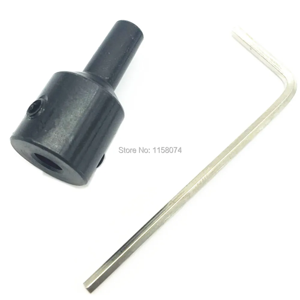 LYTIVAGEN 8Pcs Convertisseur de Perceuse /à Main Arbre du Moteur Coupler en M/étal Bielle de Meuleuse dAngle pour Scie /à Cha/îne Adaptateur de Mandrin