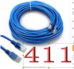 B411 Ethernet кабель высокого Скорость RJ45 сети LAN Кабельный маршрутизатор компьютерный кабель для компьютерный маршрутизатор Новый