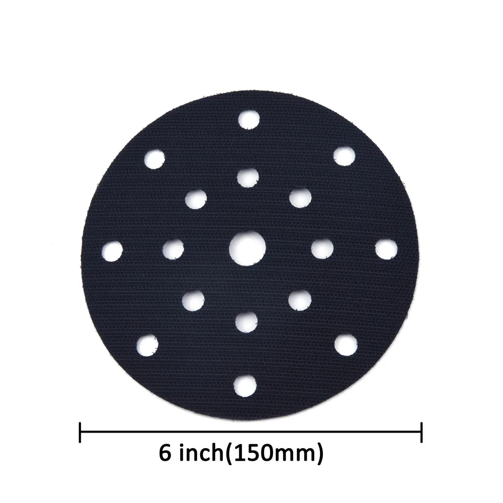 POLIWELL 1 шт. 17 отверстий ультра тонкий фестол шлифовальный коврик интерфейс буферный коврик для крючка и петли абразивная Шкурка наждачная Накладка защита