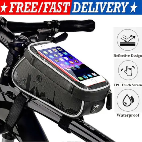 Нам сумка для велосипеда на руль велосипеда передний держатель сотового телефона чехол велосипедные принадлежности