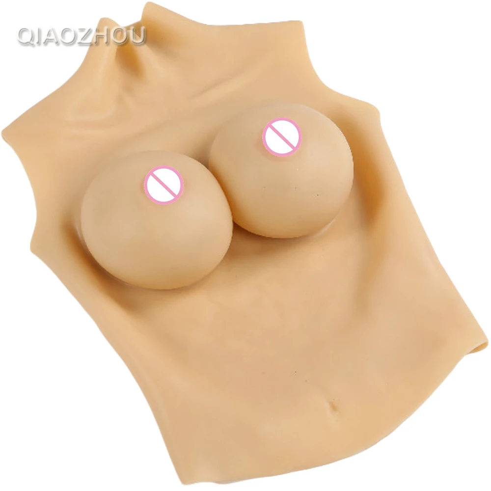 2 silicone breast form (2) 