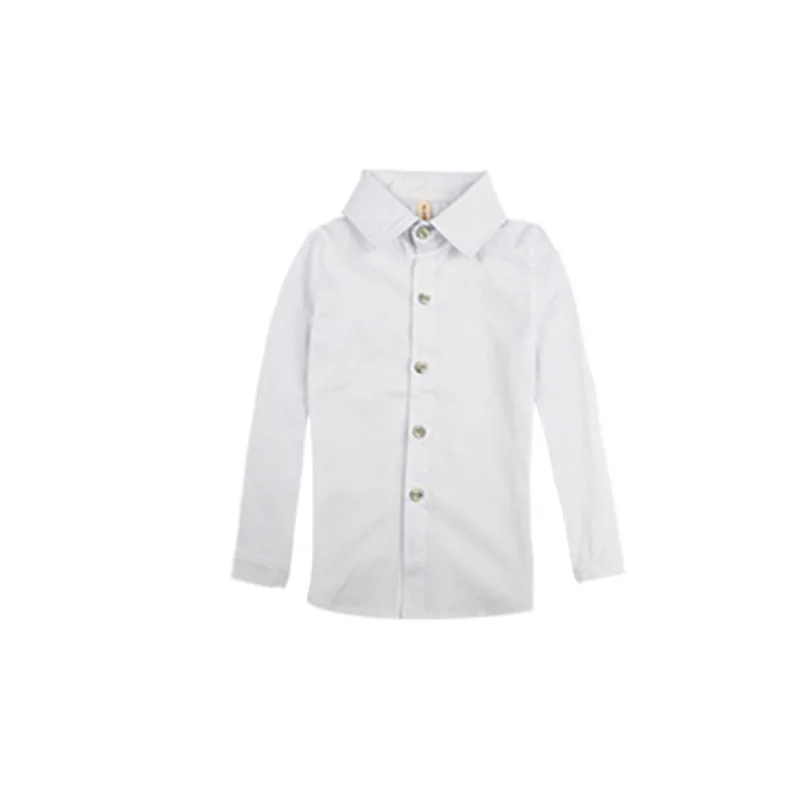 white shirt only Детский торжественный костюм для свадьбы, вечерние костюмы с цветочным принтом для мальчиков, костюм для выступлений на фортепиано детский Блейзер, жилет, штаны, костюмы со смокингом, комплект - Цвет: white shirt only
