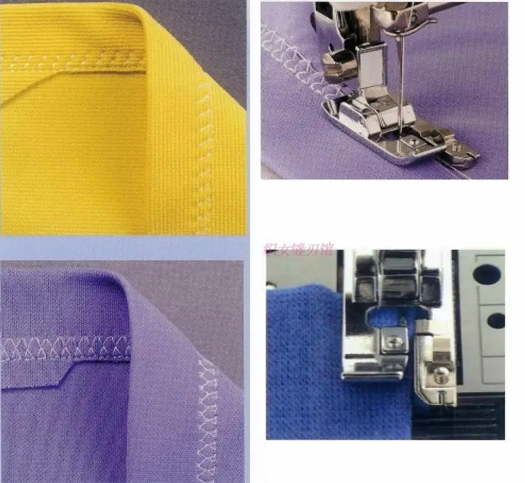 Side whipstitch G presser foot stretch fabric side whipstitch Household