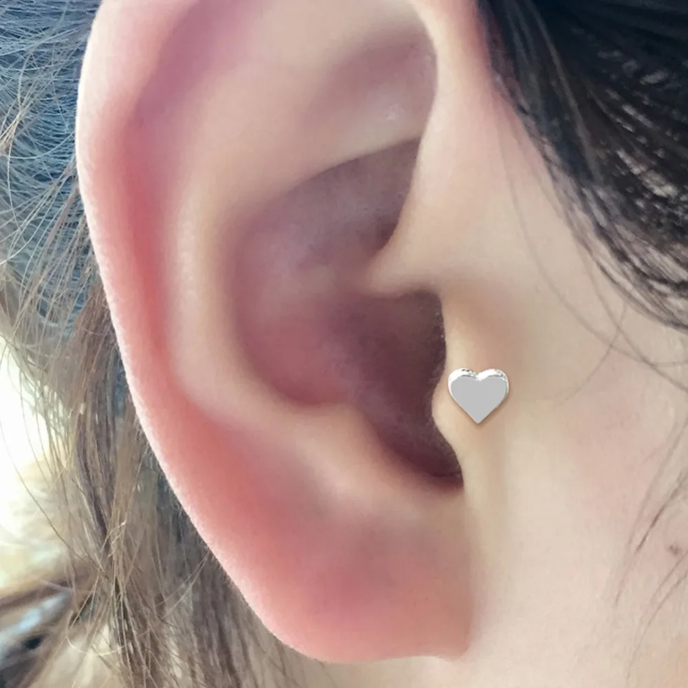 

Gold Heart Stud Earrings Ear Bone for Women Aretes De Mujer Earring Orecchini Boucle D'oreille Brincos Earings Jewelry #279339