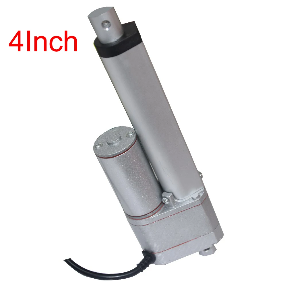 

100 mm 4 inch stroke 900N 90KG Load With Potentiometer Signal Feedback Linear Actuator Tubular Motor