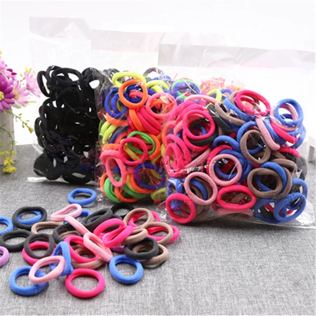 Cheap Hair Accessories For Girls Elastic Hairband Headwear Rubber Elasticity Holders Hair Rings Colorful 10/20/24/30/40/50/100pcs Cheap Hair Accessories For Girls Elastic Hairband Headwear Rubber Elasticity Holders Hair Rings Colorful 10/20/24/30/40/50/100pcs