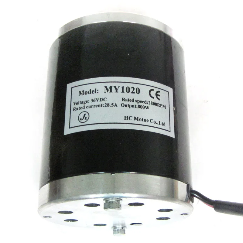 Motor eléctrico cepillado de 800W, 36V CC, 2800RPM, cadena, para bicicleta  eléctrica, Scooter, Control de velocidad|Motor CC| - AliExpress