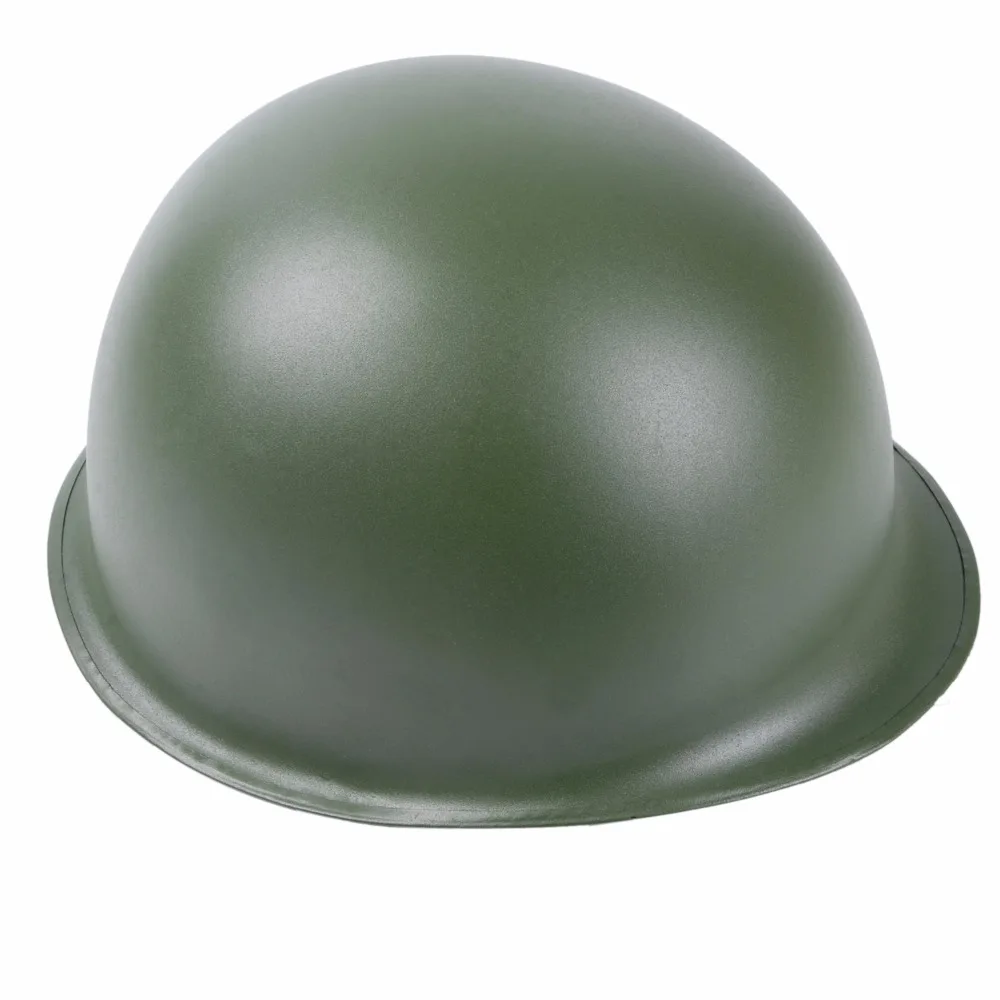 Косплей WWII США армии M1 зеленый шлем сталь